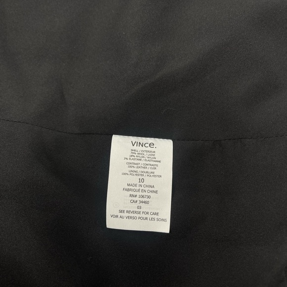 VINCE Wool Jacket Size: L | US 10 - Picture 7 of 8